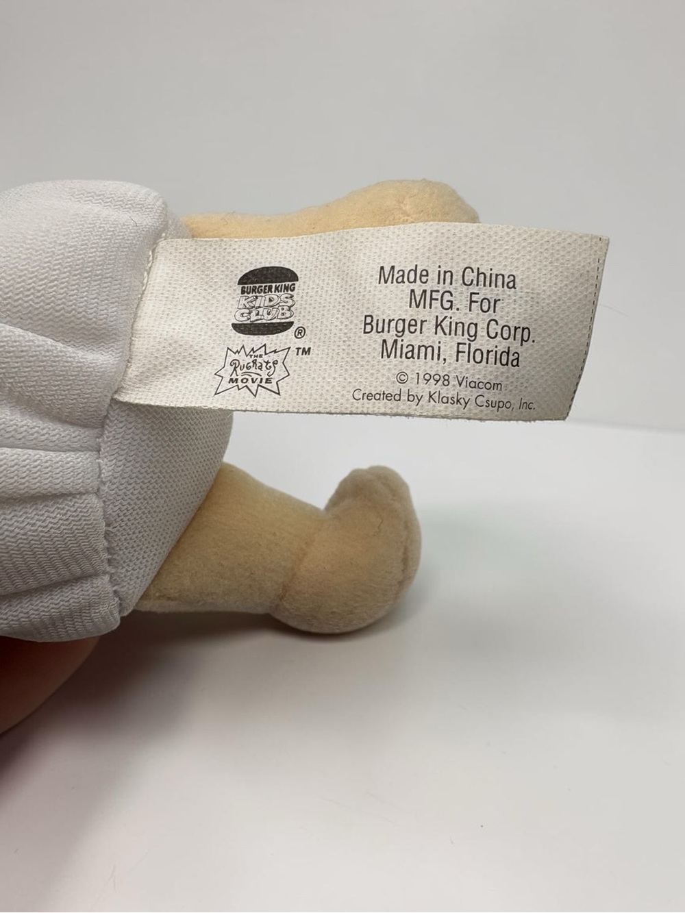 Vintage 1998 Nickelodeon The Rugrats Burger King Movie Tommy & Baby Dil Toy Set - Picture 9 of 16